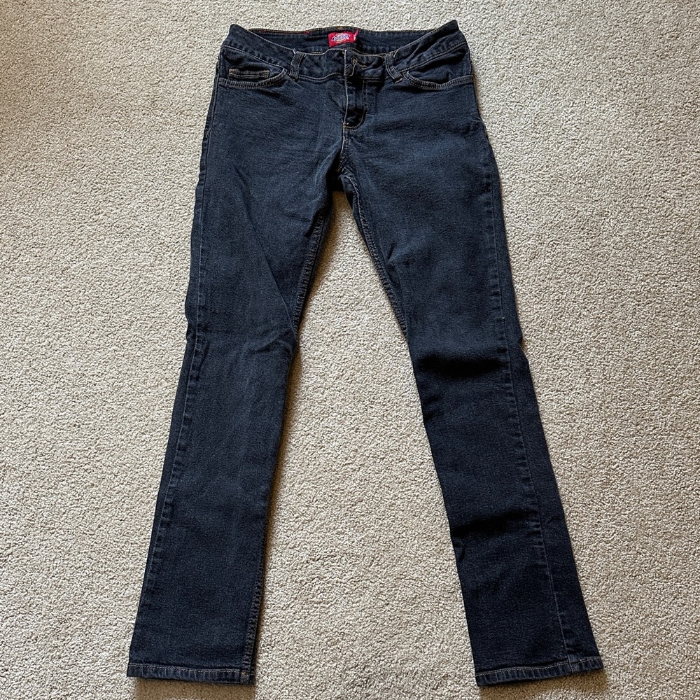 Dickies Women's Dark Gray Skinny Jeans